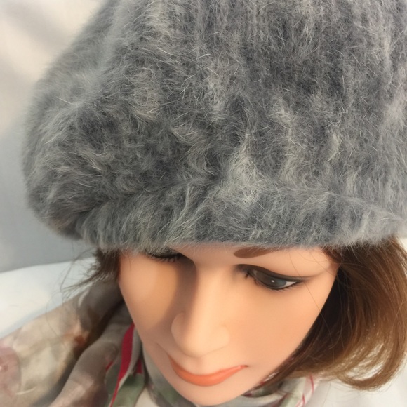 Vintage Kangol Fluffy Angora Hat Made in England - Picture 3 of 10